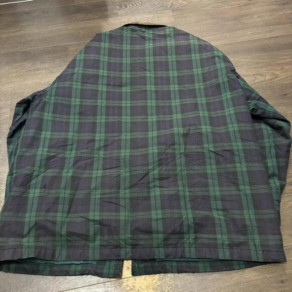 Vintage Gap Tartan Field Coat 00s XL - Picture 5 of 8